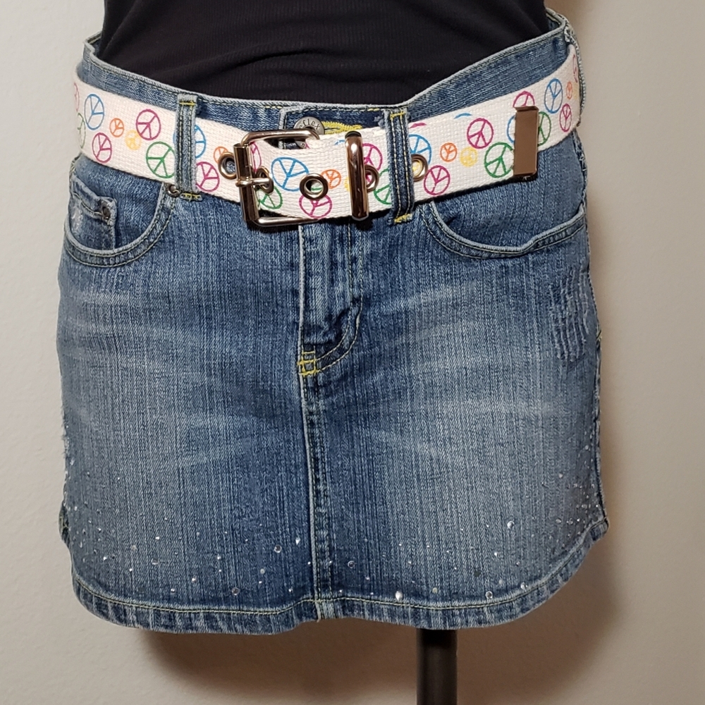 Peace sign belt
